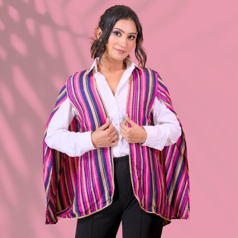 Pink & Blue Cape