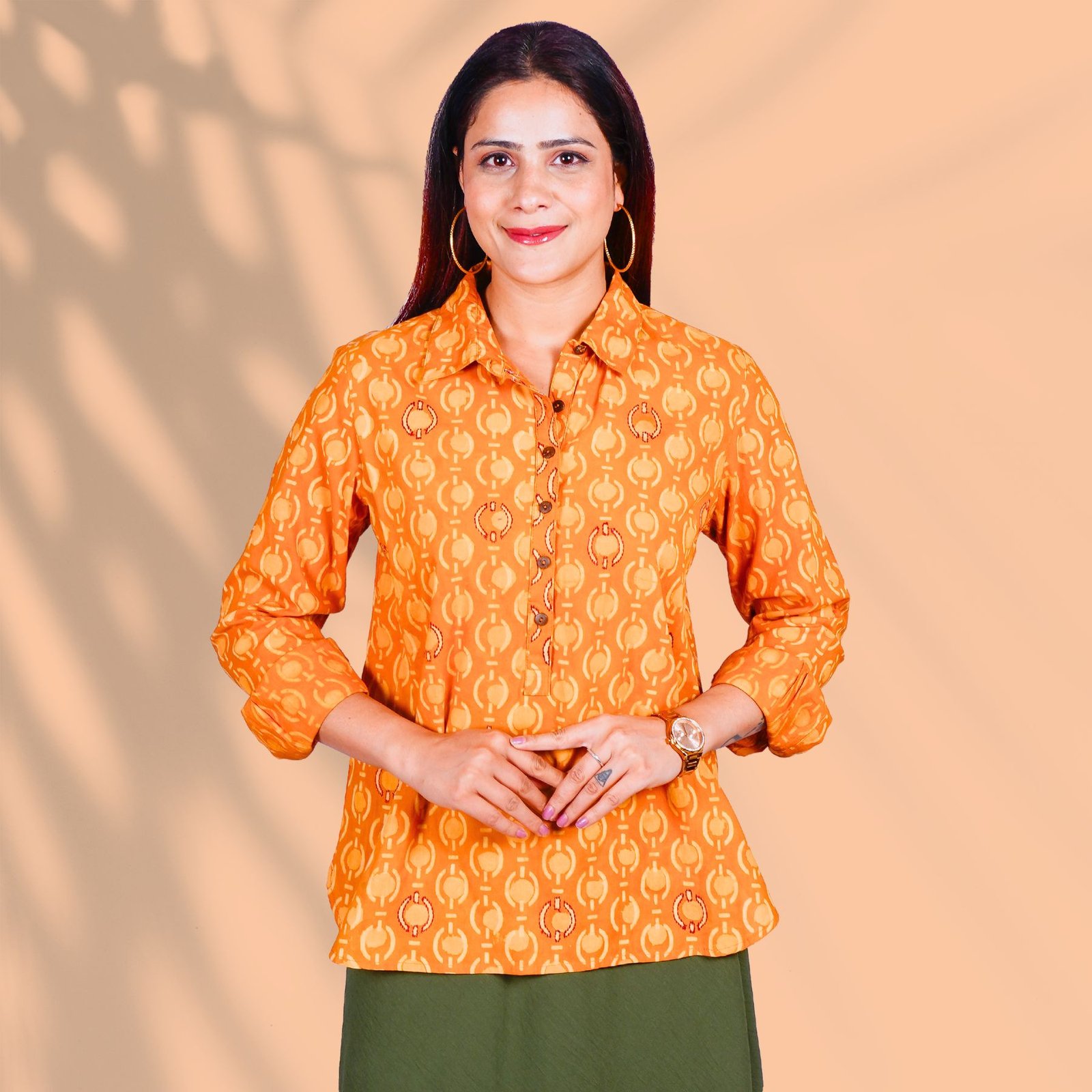 Mustard Kurti