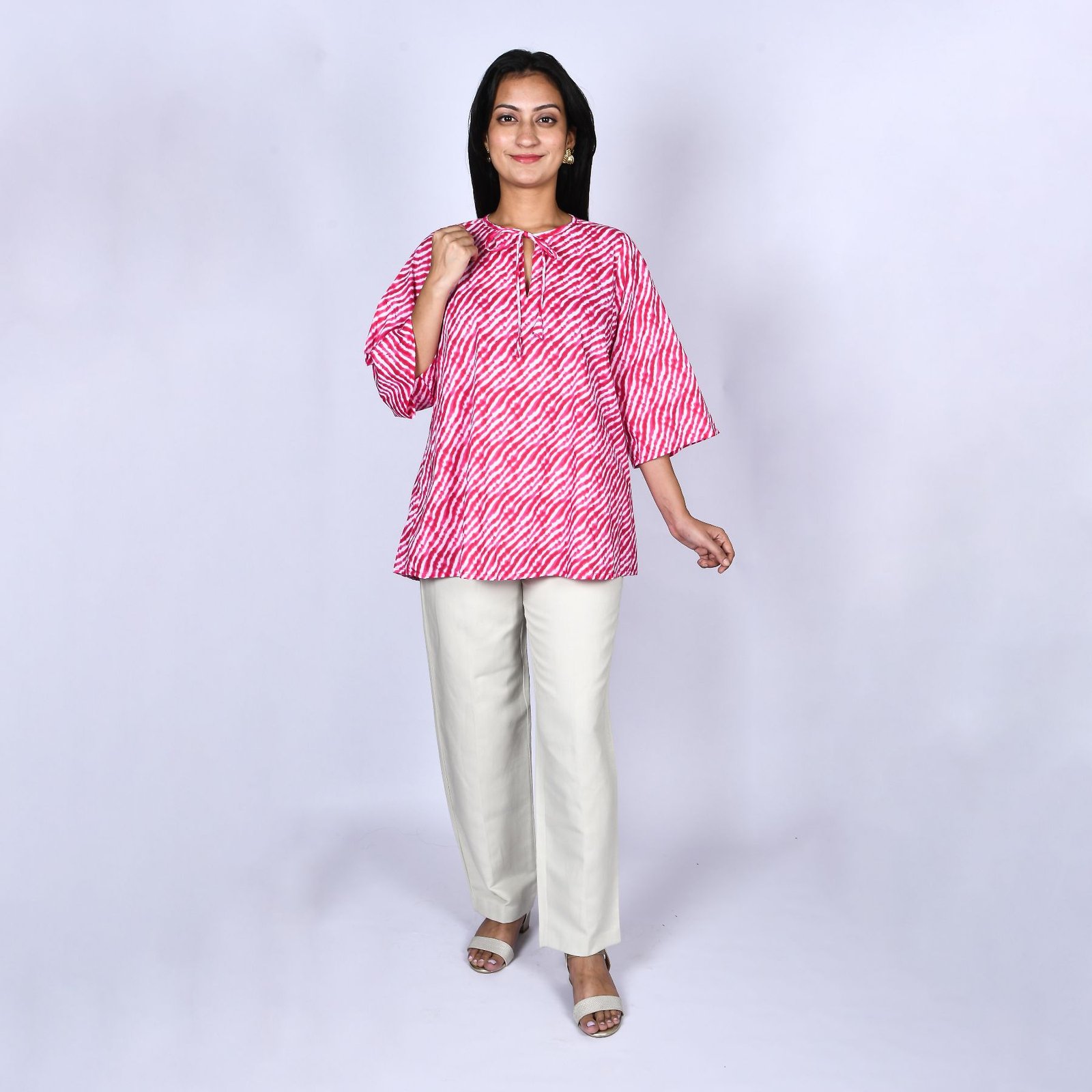 Pink short kurti Pink short kurti