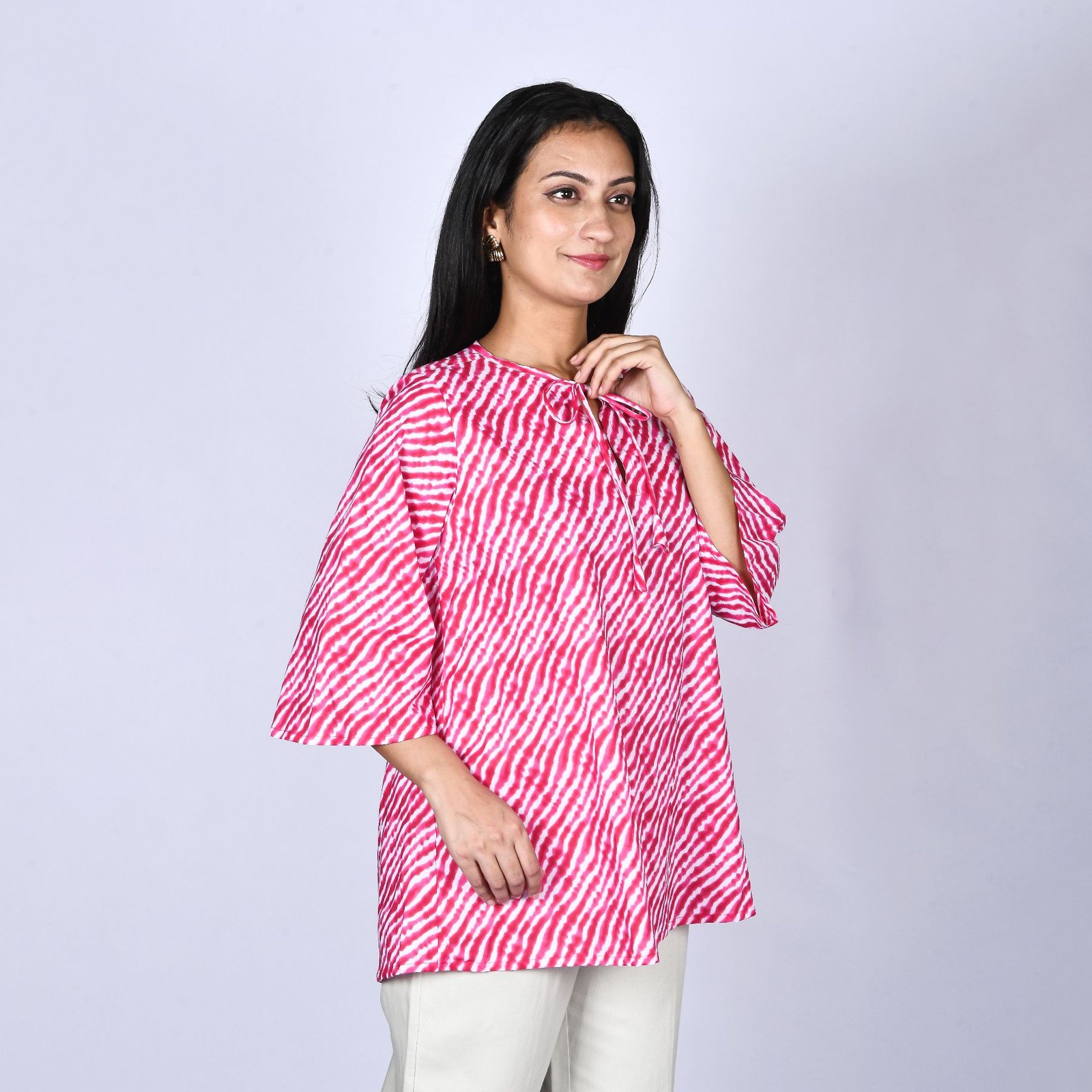 Pink short kurti 2 Pink short kurti 2